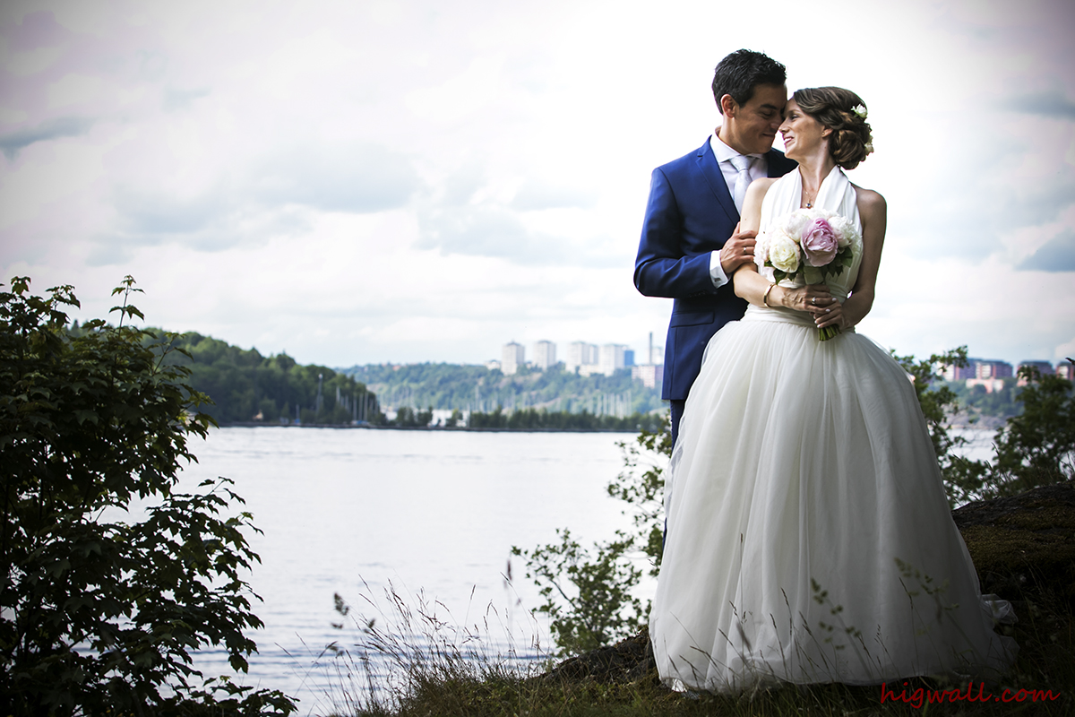 Bröllopsfotografi av Nora och Kim i Stockholm, bild 5