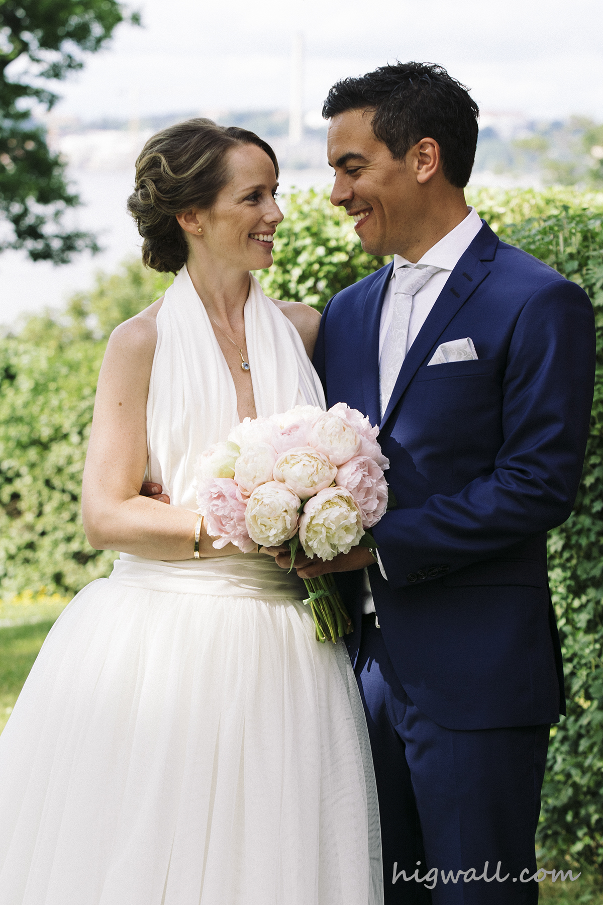 Bröllopsfotografi av Nora och Kim i Stockholm, bild 2